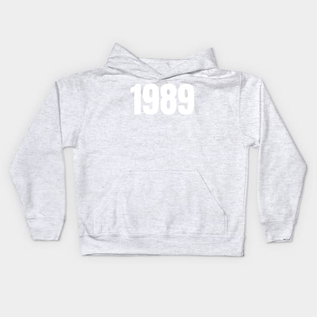 1989 Kids Hoodie by blueduckstuff